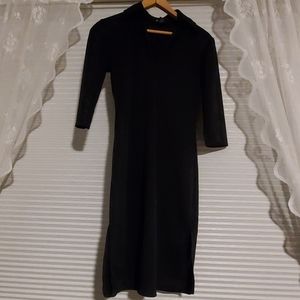 Express shirt dress black